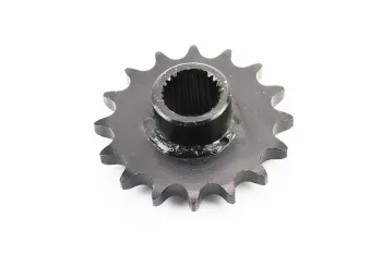 Зірка привідна задня шлицева 530-16T (втулка d=25mm, L=32mm) Китай (29101)