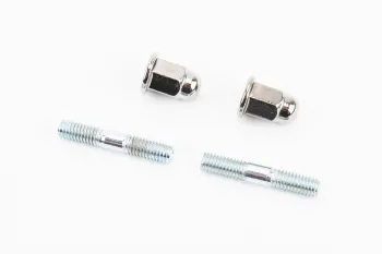 Шпилька M6x32 (GY6 глушника) + гайка, к-кт 4 деталі Китай (30391)