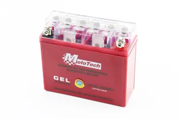 Аккумулятор 7Аh 12N7BL-BS (гелевый) 145/55/130мм Mototech (31169)