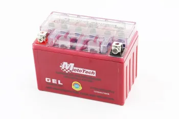 Акумулятор Mototech YTX9-BS 12V9Аh гелевий 150x85x105мм (31177)