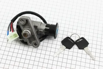 Замок запалювання Suzuki Lets II (3 + 1 дроти) Китай (32487)