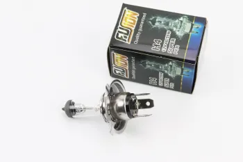 Лампа фары галоген H4 P43T 12V 60/55W FUSION (32933)