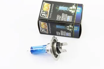 Лампа фары галоген H7 12V 55W PX26D Super White FUSION (32936)