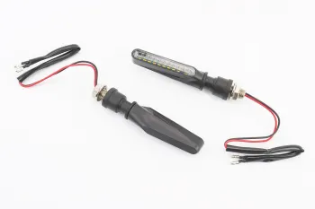 Поворот диодный на гибкой ножке LED ТОНКИЙ 