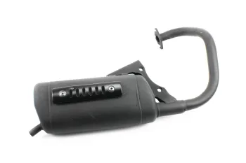 Глушник Honda DIO AF18/AF24 (накладка чорна) (33687)