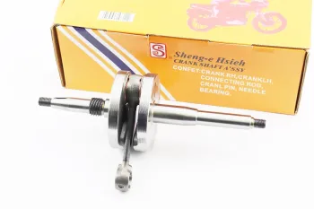 Коленвал Honda LEAD90 - HF05 желтая коробка SEE (33700)
