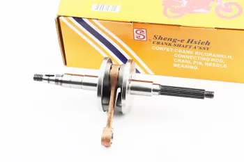 Коленвал Yamaha JOG50 желтая коробка (34121)