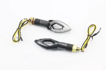 Поворот діодний LED (стріла, карбон), 2шт GXmotor (34712)