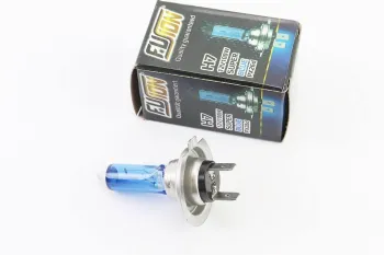 Лампа фары галоген H7 12V 100W PX26D Super White FUSION (34718)
