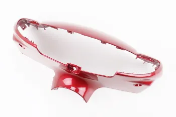 Yamaha JOG SA-36J/39J - пластик руля передний (голова), бордовый Китай (35698)