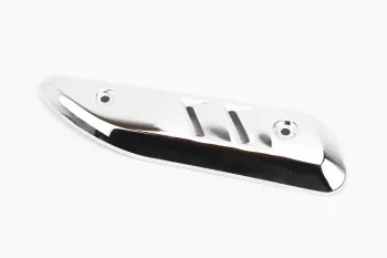 Накладка глушителя YAMAHA JOG/GEAR 2-Т, ХРОМ Китай (35718)