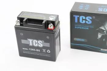 Аккумулятор 5Аh 12N5-BS гелевый, Active (L120*W60*H130mm) TCS (35864)