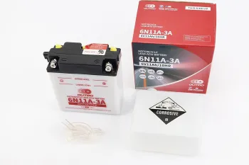 Аккумулятор 6V 11Аh 6N11A-3A кислотный (L120*W60*H130mm) OUTDO (35877)