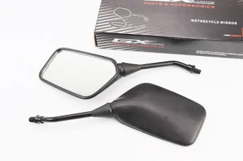 Дзеркала к-кт квадрат- чорні, м10 GXmotor (36304)