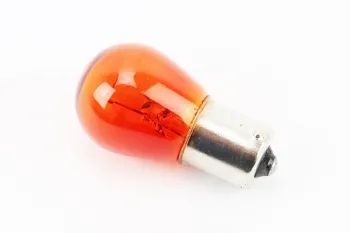 Лампа повороту (велика, жовта з цоколем) 12V / 21W BA15S FUSION (36331)
