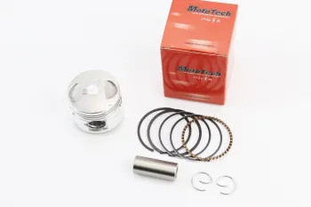 50CC4T - Поршень, кільця, палець к-кт 50cc 39мм STD (палець 13мм) Китай Mototech (37390)