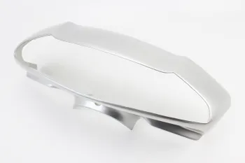 Honda LEAD AF-48 - пластик руля передний (голова) СЕРЫЙ (37577)