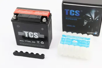 Аккумулятор 5Аh YT5AL-BS кислотный, Active (L120*W60*H130mm) TCS (38682)