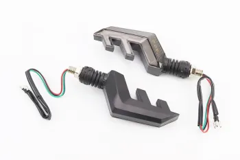 Поворот диодный на гибкой ножке + габарит белый LED СТРЕЛА тип 2 (41232)