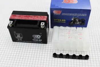 Аккумулятор 9(8)Аh UTX9-BS кислотный (L150xW87xH105mm) OUTDO (41288)