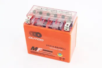 Аккумулятор 12Аh UTX14-BS гелевый (L150xW85xH145mm) (41291)