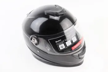 Шлем закрытый BLD-М65 S- ЧЕРНЫЙ глянец (41371)