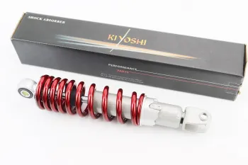 Suzuki - Амортизатор задний GY6 - 265мм d-53мм (регулируемый, красный) (41471)