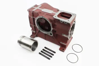 R180NM - Блок двигуна, поршень 80мм (довгий) + гільза + шпильки 4шт (42958)