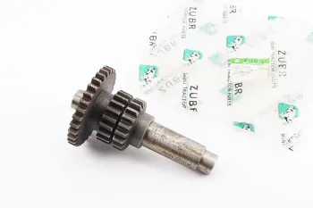 КПП - Вал вторичный L=145мм +шестерня Z=19x31+шестерня Z=19, к-кт 3шт 81-1 Китай (43300)