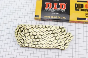 V200N - Цепь привода колеса 428Н*118L GOLD D.I.D. (43633)