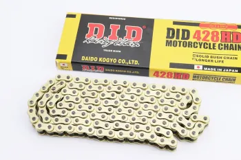 V200R - Цепь привода колеса 428Н x 128L GOLD D.I.D. (43635)