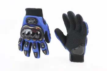 Рукавички мотоциклетні XL-Сіні, тип 2 PRO BIKER (45002)