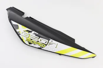 X-Road Light 200-250 пластик задній бічний правий, ЧОРНИЙ з жовтим малюнком Китай (47070)