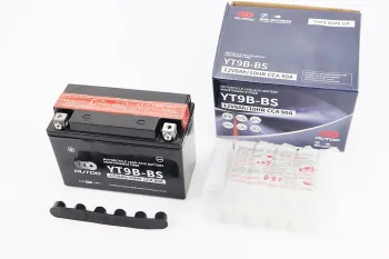 Акумулятор 9(8)Аh YT9B-BS кислотний (L150*W65*H105mm) OUTDO (47455)