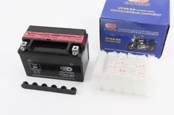 Аккумулятор 9(8)Аh UTX9-BS кислотный (L150 x W87 x H105mm) OUTDO (47457)
