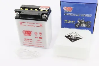 Акумулятор 14Аh YB14L-A1 кислотний (L134 x W89 x H166mm) OUTDO (47460)