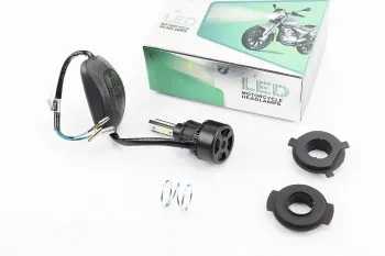 Лампа фары диодная LED-3 SUPER универсальная, с стабилизатором, тип 1 (48001)