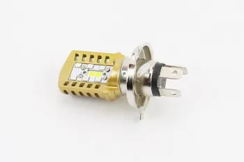 Лампа фары диодная H4 - LED-2 желтая RTD (48004)