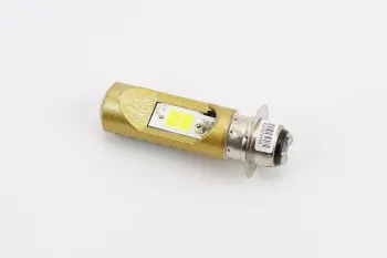 Лампа фары диодная P15D-25-1 - LED-2 (желтая) RTD (48013)