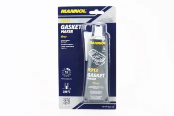 Герметик силиконовый высокотемпературный Mannol Silicone-Gasket Gray 85g (48037)