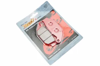 Viper V200CR-V250CR - Тормозные колодки (дисковые) к-кт 2шт, красные YONGLI (48436)