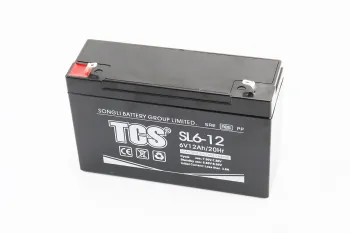 Аккумулятор SL6-12 - 6V12Ah (L151 x W50 x H94mm) TCS (48540)