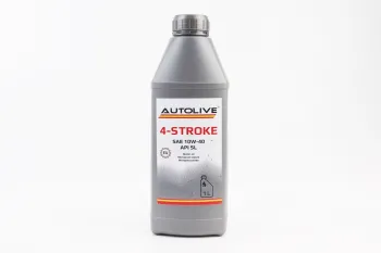 Масло полусинтетичне для мототехніки Autolive 4T 10W-40, 1L (48630)