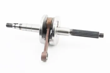 50CC2T (рем) - Колінвал (палець 12мм, 15шлиців) Китай (49751)