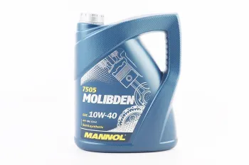 Олива полусинтетична універсальна Mannol Molibden 10W40, 5L (57060)