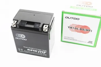 Аккумулятор Outdo YB10L-BS кислотный (L135 x W90 x H145mm) (57288)