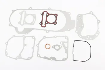 50CC4T - Прокладки двигателя 80cc 47мм, к-кт 9 деталей (короткий вариатор) Китай (57647)