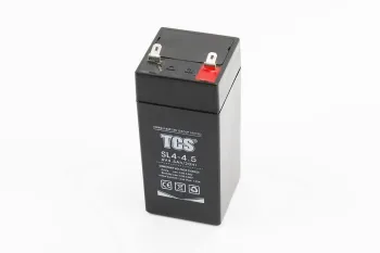 Аккумулятор 4V TCS SL4-4,5 кислотный (L48 x W48 x H102mm) (57715)