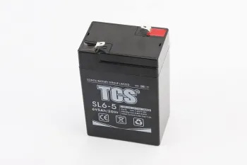 Аккумулятор 6V TCS SL6-5 кислотный (L70 x W47 x H101mm) (57716)