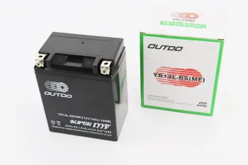 Акумулятор Outdo YB14L-BS(MF) кислотний (L132 x W88 x H163mm) (61742)